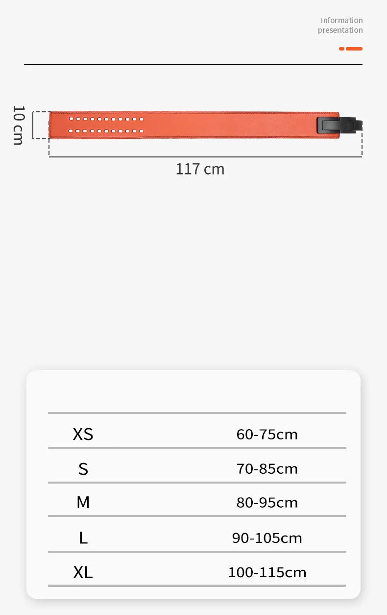 Powerlifting Lever Belt