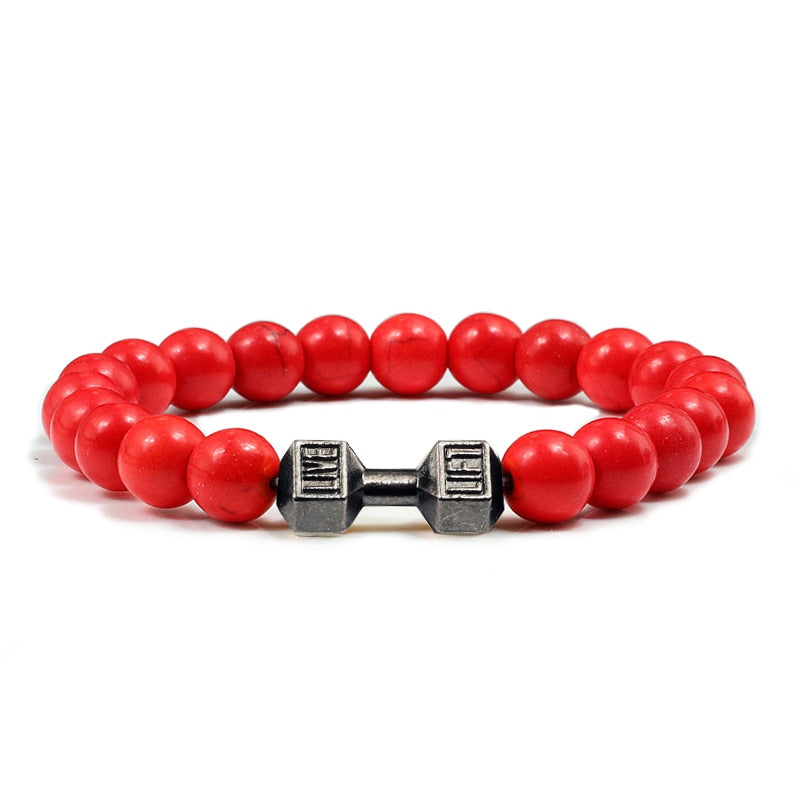 Lava Red Stone – IonLoop Bracelet